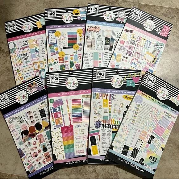 The Happy Planner Sticker Book Bundle