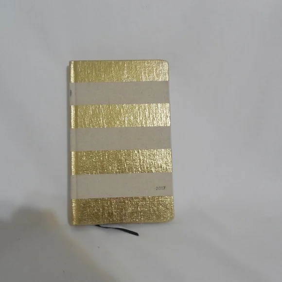 Gold and Beige Kate Spade Agenda
