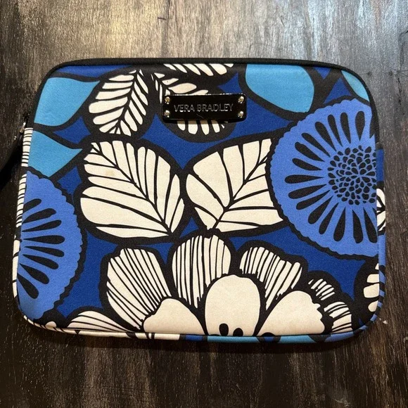 Vera Bradley Neoprene Blue Bayou Tablet/iPad Sleeve Blue Bayou Padded 10x8 Bag