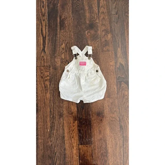 Vintage‎ OshKosh Overalls Floral Size 6-9 Months