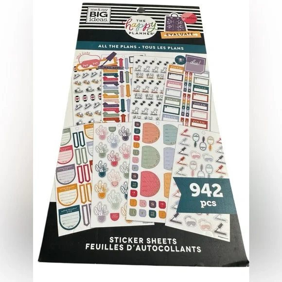 The Happy Planner All the Plans Sticker Book