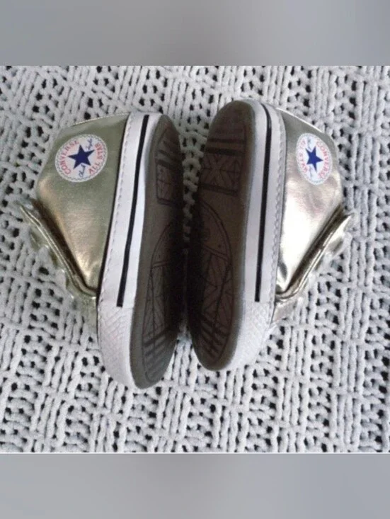 Converse Infant Gold Soft Bottom Size 2