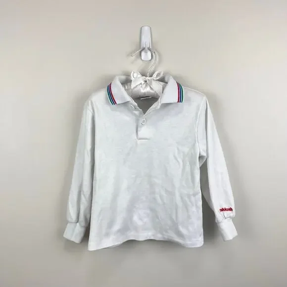 Vintage OshKosh B'gosh Long Sleeve Polo Shirt 4T