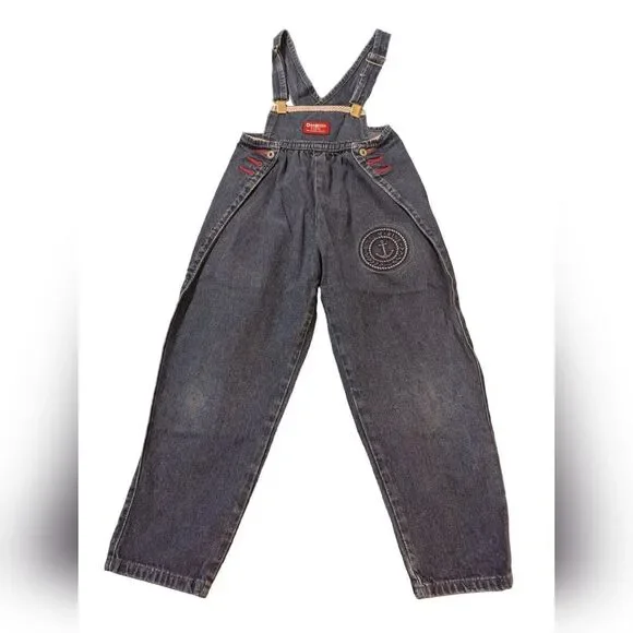Oshkosh bgosh girls Vintage nautical denim overalls‎
