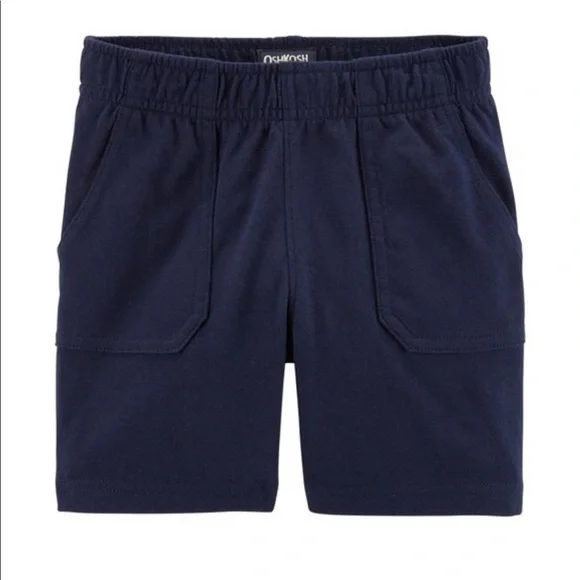 NWT Boys OshKosh B’Gosh Flat Front Navy Shorts