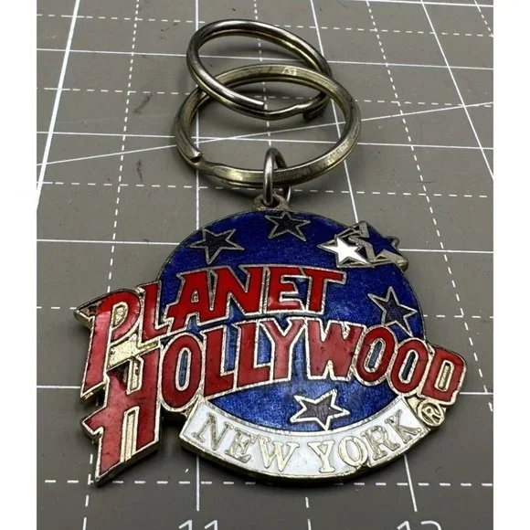 Planet Hollywood New York Vintage Key Ring