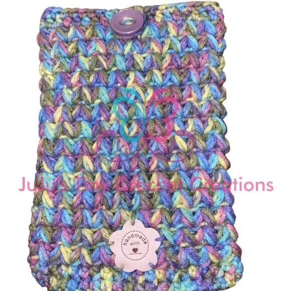 Handmade Crocheted Cover for Kindle Paperwhite E-Reader - Gift for Book Lovers