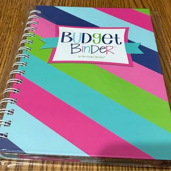 NEW Budget Binder by Reminder Binder Planner Calendar (non-dated) Stripes