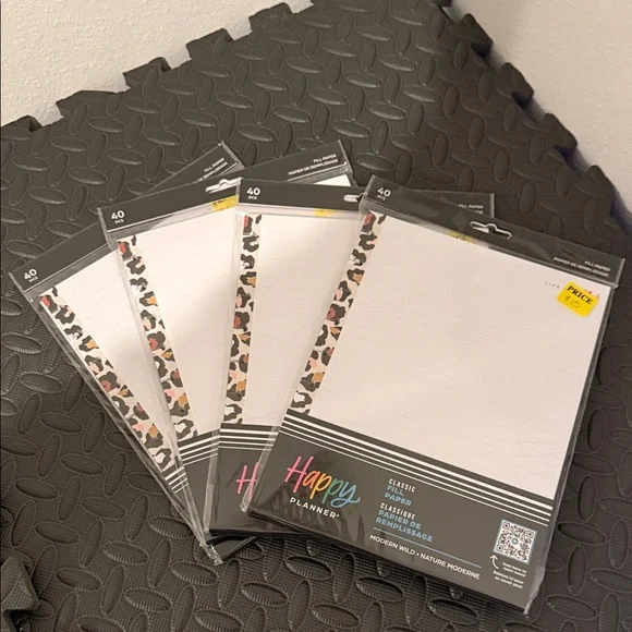 Happy Planner Leopard Print Filler Paper