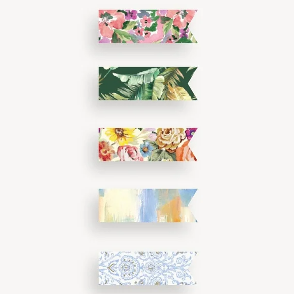 Magnetic Bookmarks: Beautiful 5-Pack Set