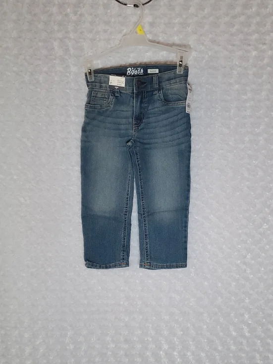 OshKosh B'gosh Boys' Light Blue Slim Straight Jeans Size 3T
