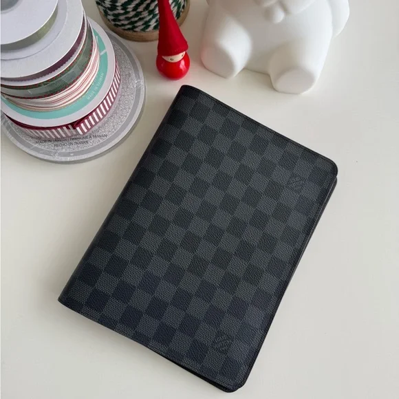 Louis Vuitton Desk Agenda Graphite