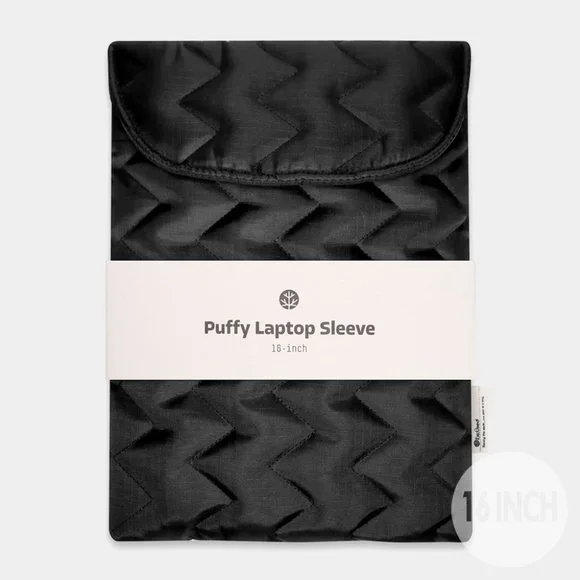 • 16Inch Puffy Vertical Laptop Sleeve