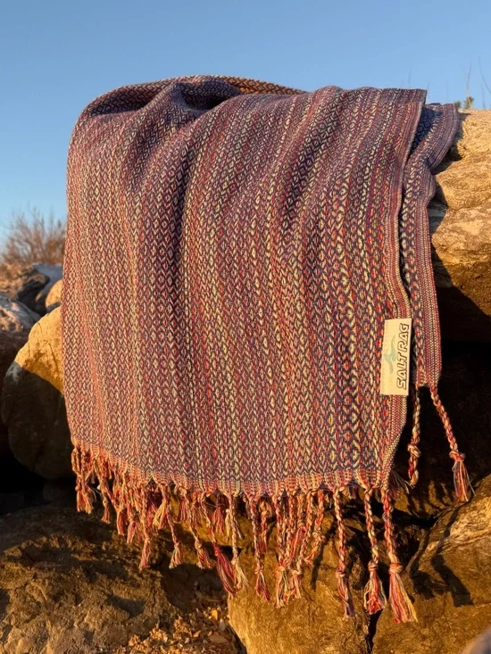 The Ahi Rag — Blue Salt Rag™ Sand-Resistant Turkish Beach Towel