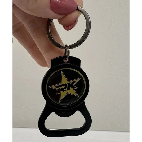 Rock Krawler‎ Suspension RK Logo Keychain Bottle Opener Black Jeep