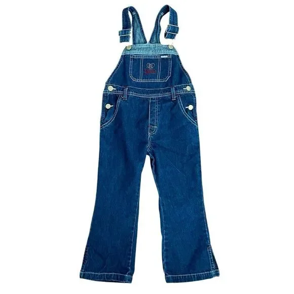 Vintage OshKosh B’gosh Flared Leg Denim Overalls
