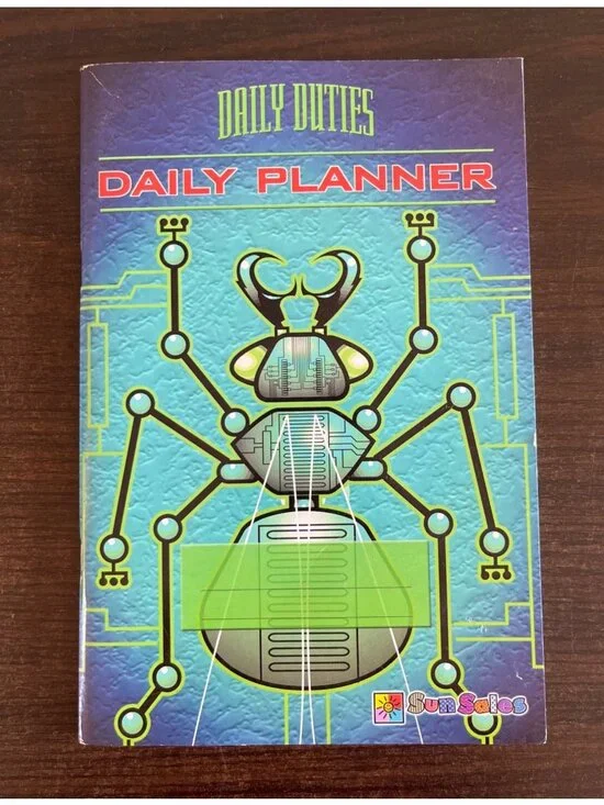 Sun Sales Daily Duties Daily Planner School Planner Subject Paperback Supplies
