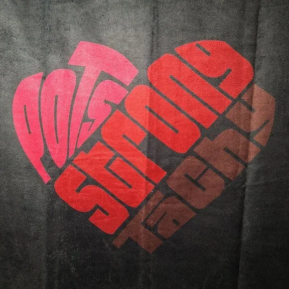 NWOT P.O.T.S. Strong Tachy Heart Beach Towel