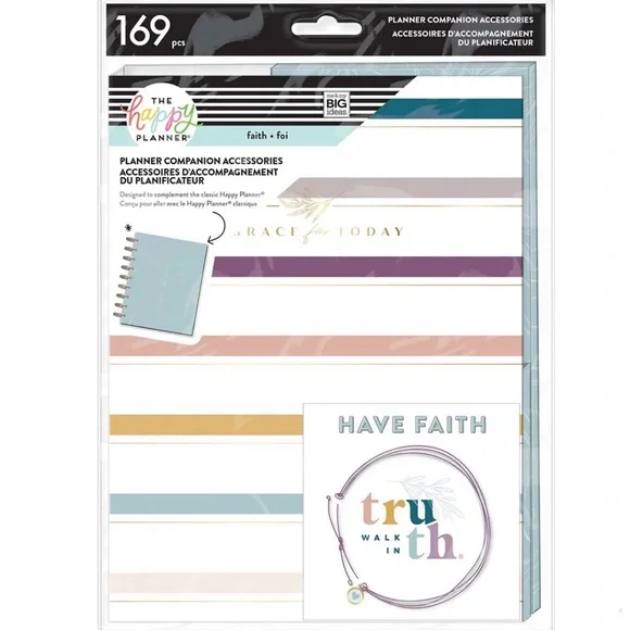 NWT-The Happy Planner Simple Faith-CLASSIC PLANNER COMPANION