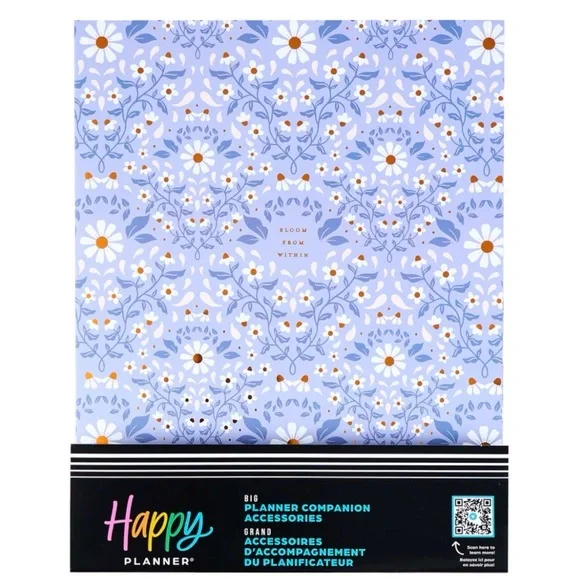 NWT-The Happy Planner BIG PLANNER COMPANION -Forest Flowers