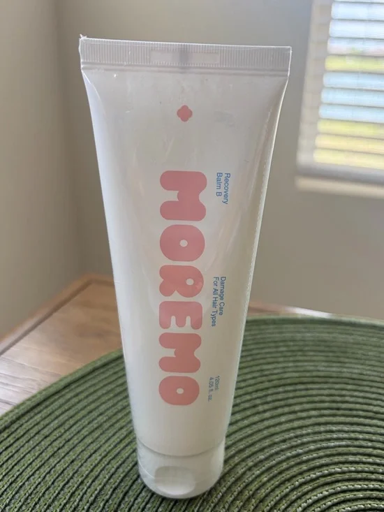 Moremo Recovery Balm B Damage Care for All hair Types 4.05 oz SEALED