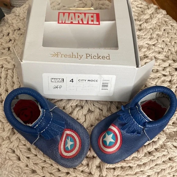 Captain America moccasins