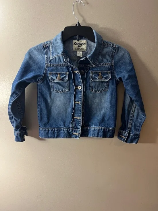 OshKosh B'gosh Classic Kids Denim Jacket in Blue Wash