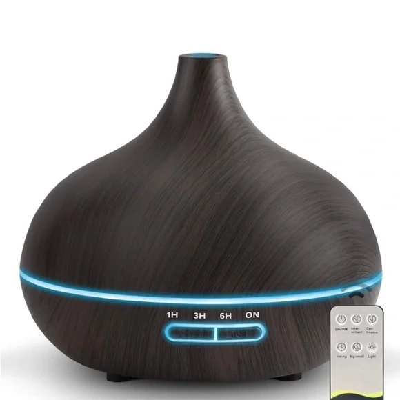 Aromatherapy Essential Oil Diffuser - Dark Wood