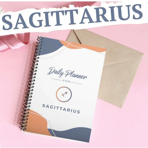 💜 Four Month Undated Daily Planner for Sagittarius