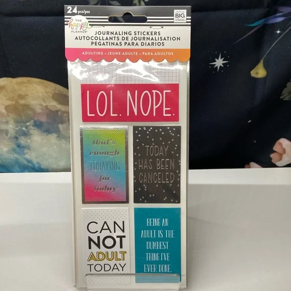 Happy planner sticker cards
