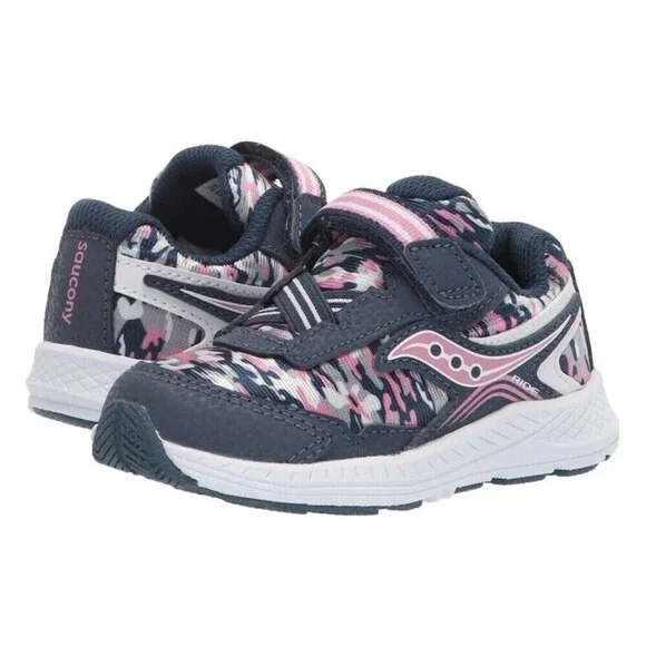 Saucony Kids' Ride 10 Jr Running Shoe Pink Size Toddler 5W New