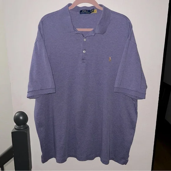 Polo Ralph Lauren Men’s Classic-Fit Cotton Polo Shirt 2XLT