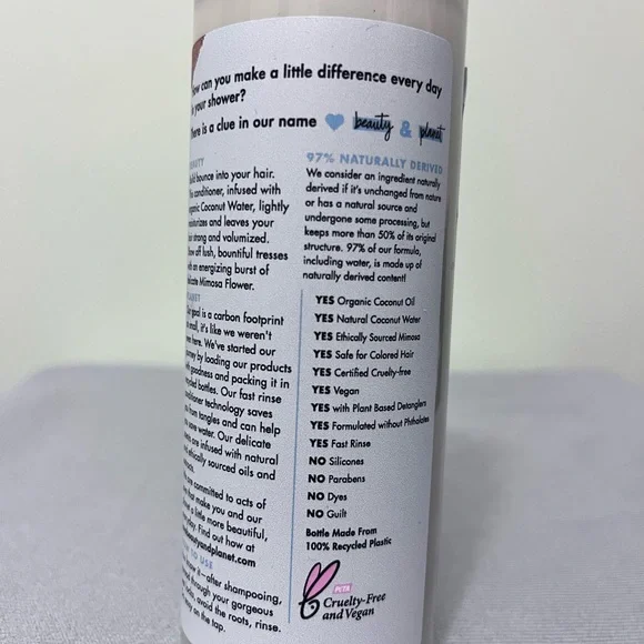 Conditioner Bundle Coconut Water + Indian Lilac Duo | NEW Love Beauty & Planet