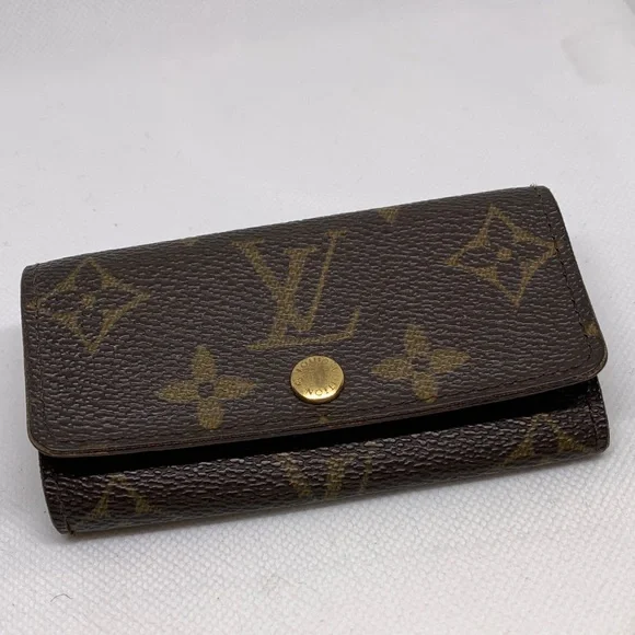 Louis Vuitton Key Holder Brown Monogram