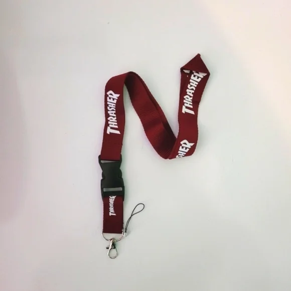 Thrasher Purple One Size Lanyard with Clip