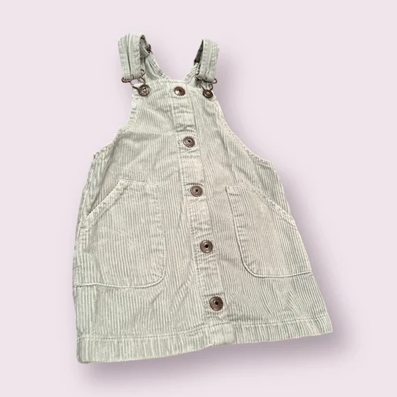 OshKosh B'gosh Green Corduroy Overalls
