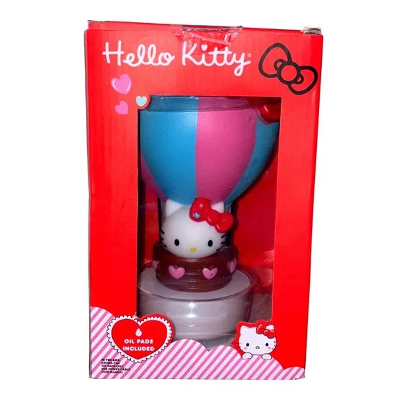 Hello Kitty LED Aroma‎ Fan Diffuser Sanrio Hot Air Balloon USB Powered New Box