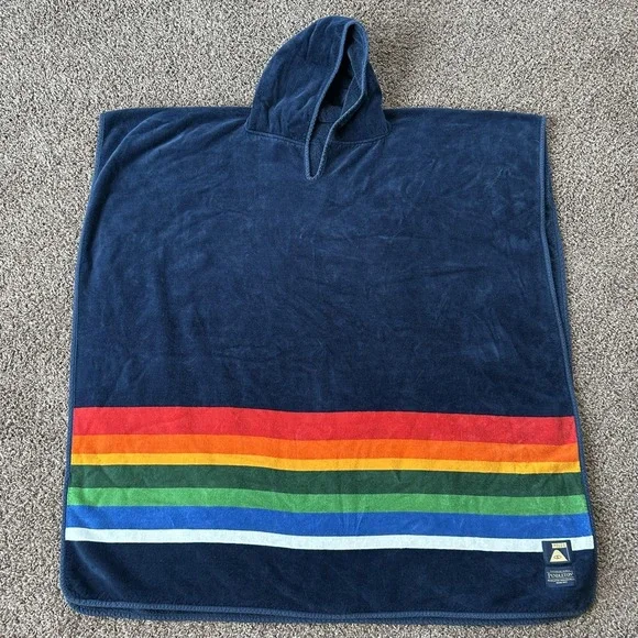 Poler Pendleton‎ Towel Poncho Crater Lake Hooded Surf Swim Beach Wearable