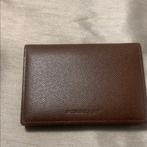 Burberry Brown Leather Wallet