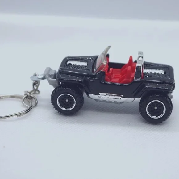Matchbox Jeep Hurricane custom keychain