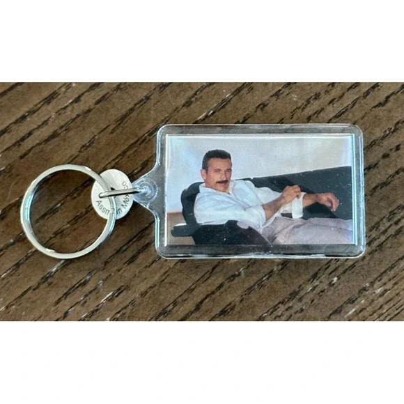 Vintage Aaron Tippin Collectors Key Chain Music Collectible Country Music