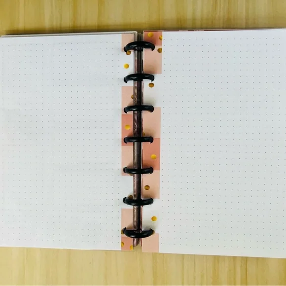 Happy planner mini size inserts Notes daily dotted