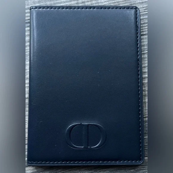 Dior Navy Passport Holder