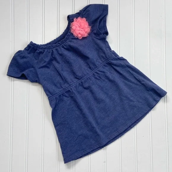 •OshKosh• tulle detail babydoll top
