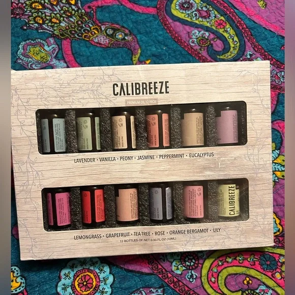 Calibreeze Premium Essential Oil 12 Pack retails $84