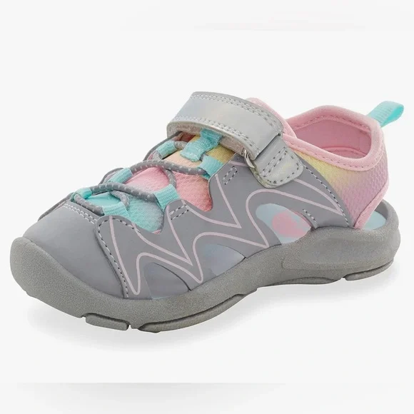 OshKosh B'gosh Martin Toddler Girls' Everplay Sandals.‎ Size 8 NWT