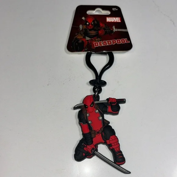 NWT Marvel Deadpool keychain