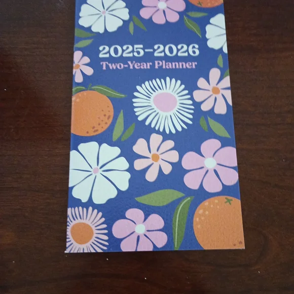 Floral Two-Year Planner 2025-2026