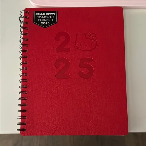 Hello Kitty 2025 12 Month Planner