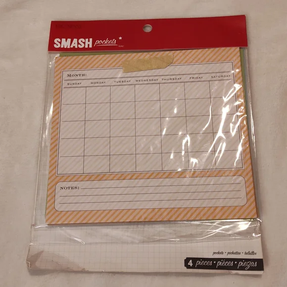 Smash Pockets Weekly Planner